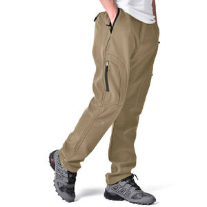 Men's hiking Snow Pants 32 Skiing Winter Insulated Fleece lined Outdoor camping